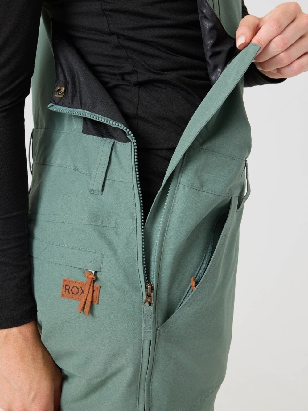 Roxy Rideout Snow Bib - Picture 5 of 10